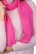 Cashmere & Zijde dames kasjmier sjaals scarva intensief roze 170x25cm